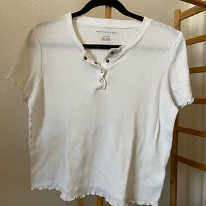 Off white American Eagle outfitters Tee shirt
